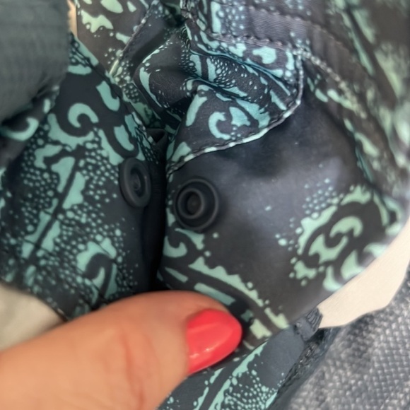 NWT Columbia Drainmaker Swim Board Shorts Aqua Windy Waters Print size 6 - Picture 14 of 16